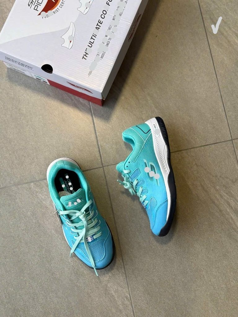 Giày Sk nam nữ cổ thấp màu Xanh