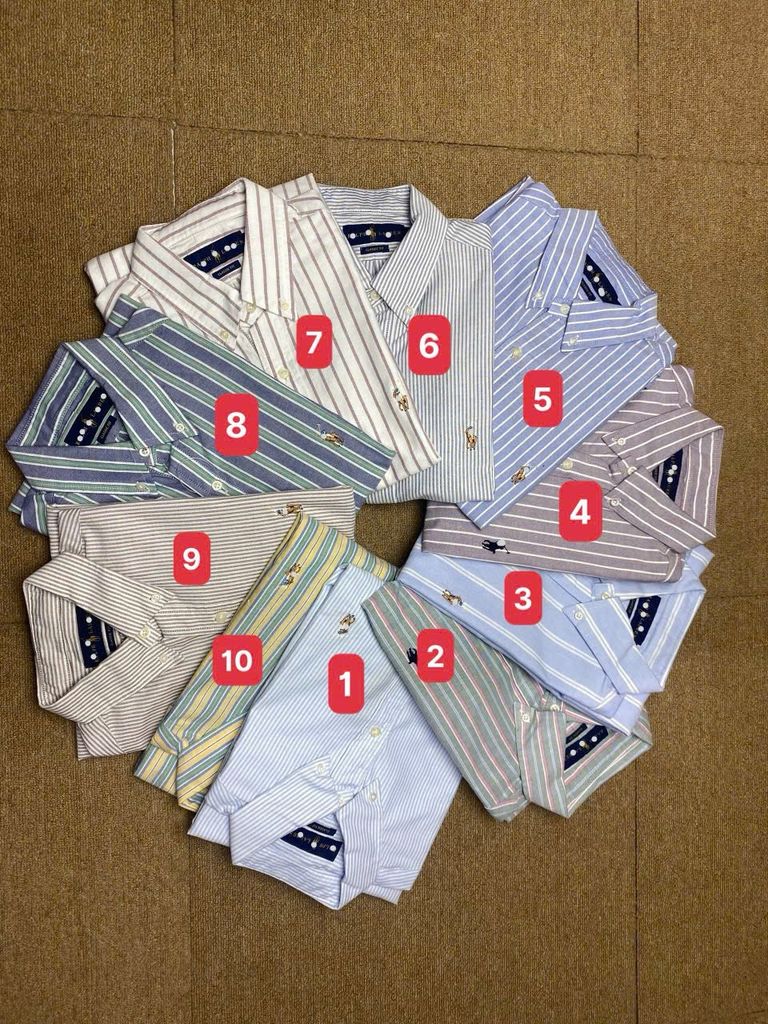 Áo sơ mi Nam Polo tay dài mã 08075