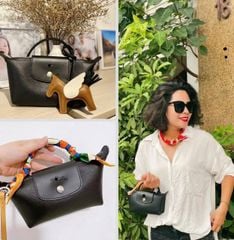 Túi longcham dây đeo chéo 3 màu