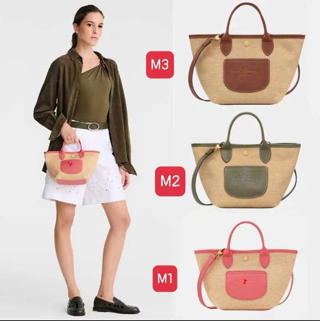 Túi vải Longcham size 17*10*19