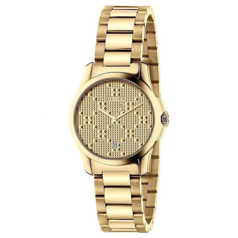 Guccci Cllassic Stainless Steel Bracelet Watch YA126553