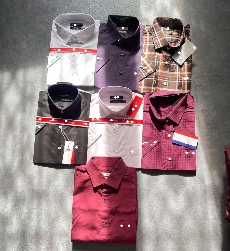 Áo sơ mi Tay ngắn PIE mới nhất