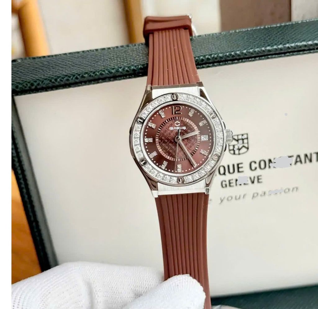 Đồng hồ nữ xách tay Carrnival 8173L2-VT-DCS-N