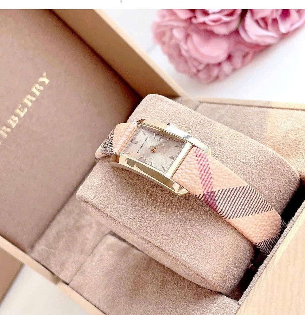 ĐỒNG HỒ NỮ XÁCH TAY BU9407, BU9509 The Pioneer Square Case Gold tone