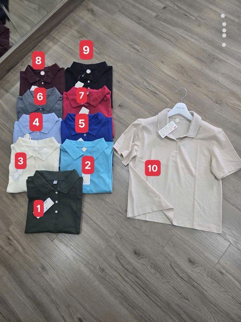 Áo thun Nữ cổ trụ uniqL10036