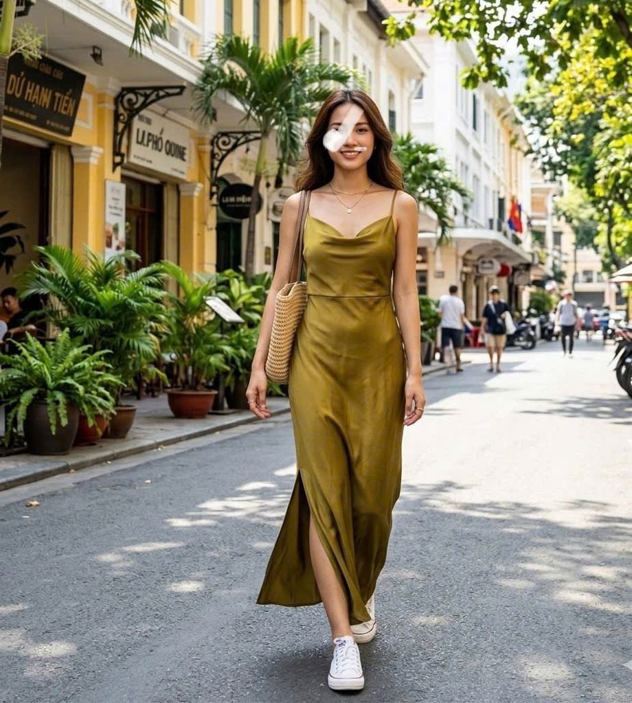 Đầm Lụa Sachin dư xịn