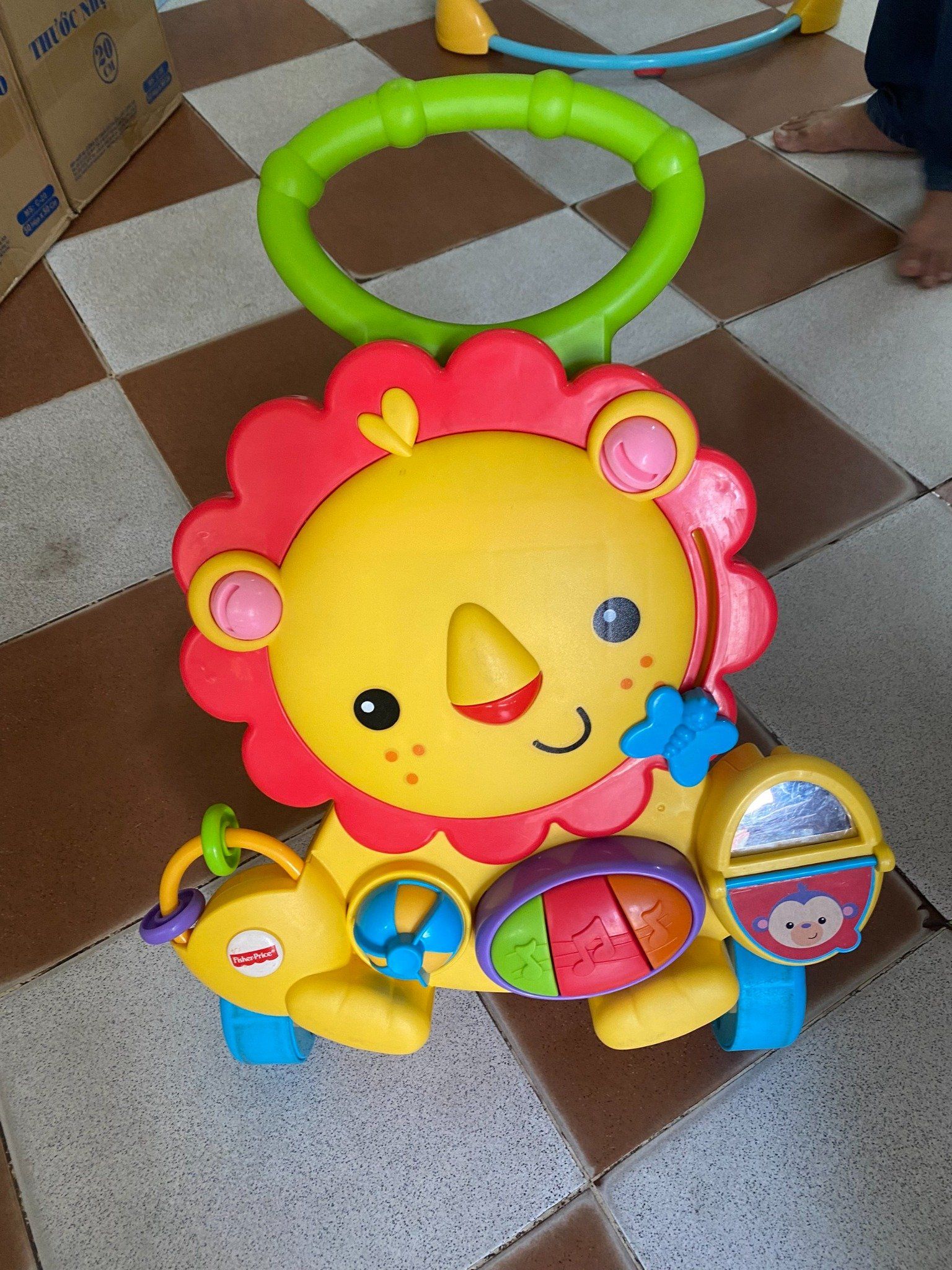  Xe tập đi sư tử Fisher Price - Thanh lý 