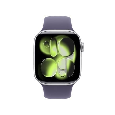 Apple Watch Series 11 LTE 46mm Viền nhôm Dây cao su Nhập Khẩu