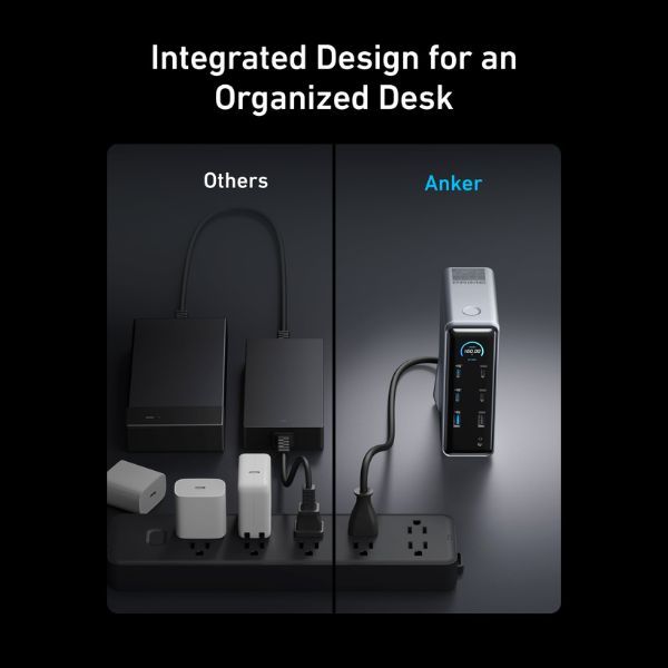 Trạm Sạc Đa Năng Anker Prime 14 trong 1 (Bộ chuyển đổi Hub 11 cổng) - A83B6