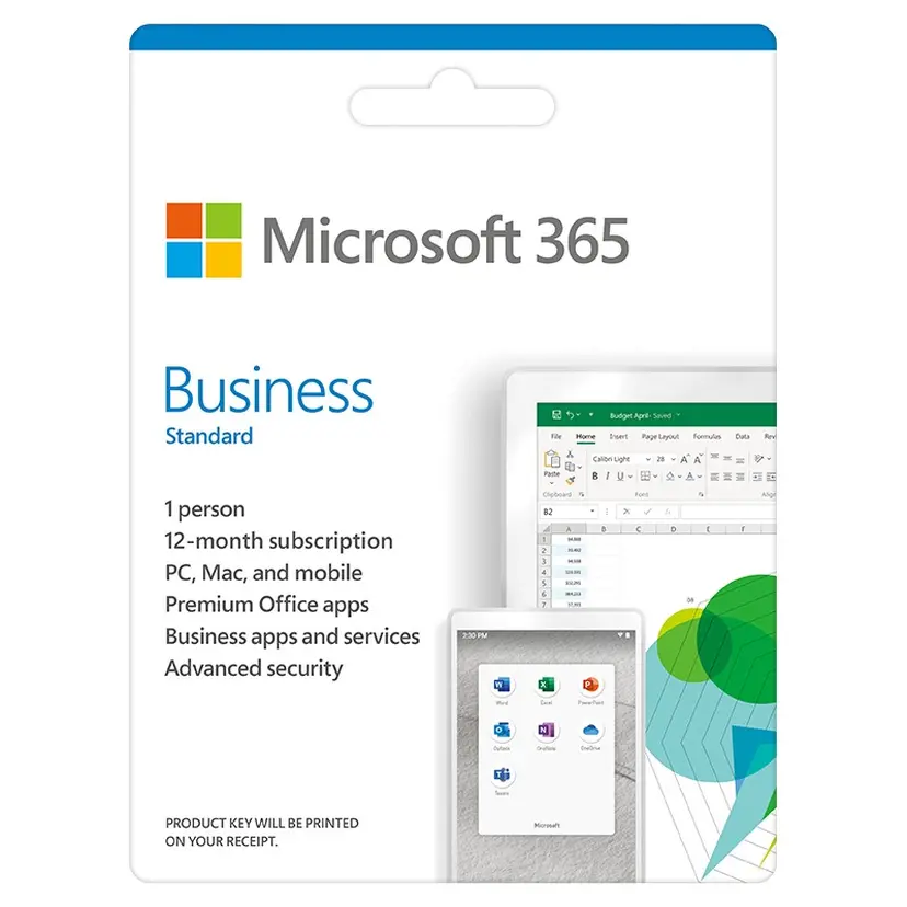 Phần mềm Microsoft 365 Bus Std Retail All Lng APAC EM SubPKL 1YR Onln DwnLd NR
