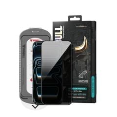 Kính Cường Lực Chống Nhìn Trộm iPhone 18 Pro Max / 17 Pro Max 2026 MIPOW IRONBULL HD Anti-Spy Silk Premium Tool Kit & Frame Camera Cover