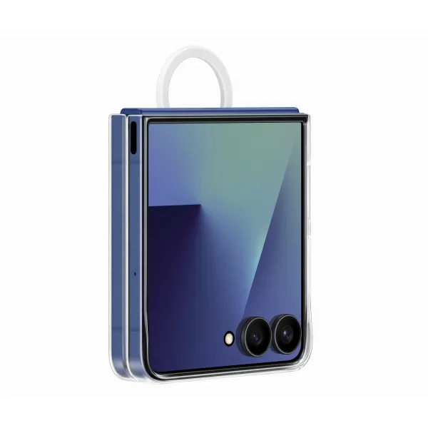 Ốp lưng trong suốt kèm vòng Samsung Z Flip7