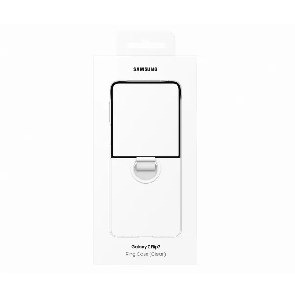 Ốp lưng trong suốt kèm vòng Samsung Z Flip7