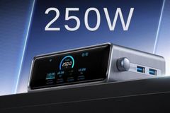 Trạm sạc 6 cổng USB Type C GaN 250W Smart LED Display Desktop Charging Station Anker A2345