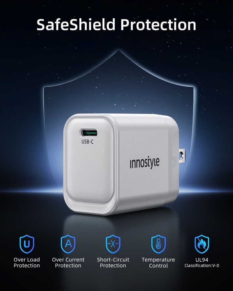 Củ Sạc Nhanh Innostyle GoCharge 45W GanN USB-C