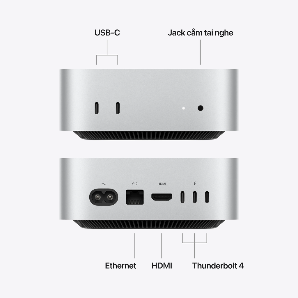 Mac mini M6 2026 12CPU/12GPU/16/256GB Chính hãng VN