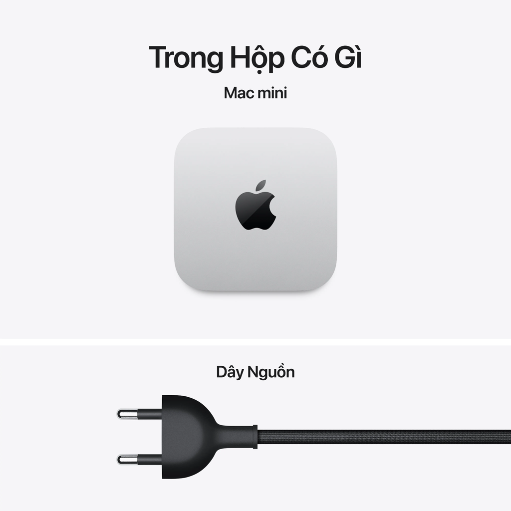 Mac mini M6 2026 12CPU / 12GPU / 24GB / 512GB Chính hãng VN