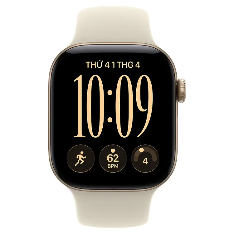 Apple Watch Series 12 46mm (5G) Viền Nhôm Dây Cao Su VN