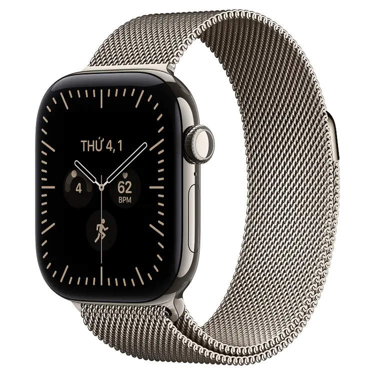 Apple Watch Series 12 46mm (5G) Viền Titan Dây Quấn Milan VN