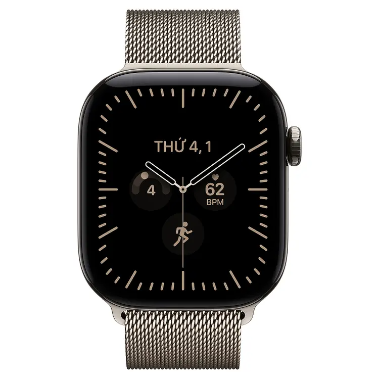 Apple Watch Series 12 42mm (5G) Viền Titan Dây Quấn Milan VN