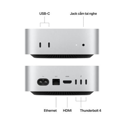 Mac mini M4 Pro 2024 14CPU/20GPU/24GB/512GB Chính hãng VN