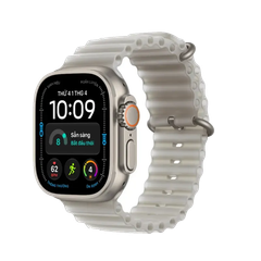 Apple Watch Ultra 4 49mm 5G Viền Titan Dây Cao Su chính hãng VN