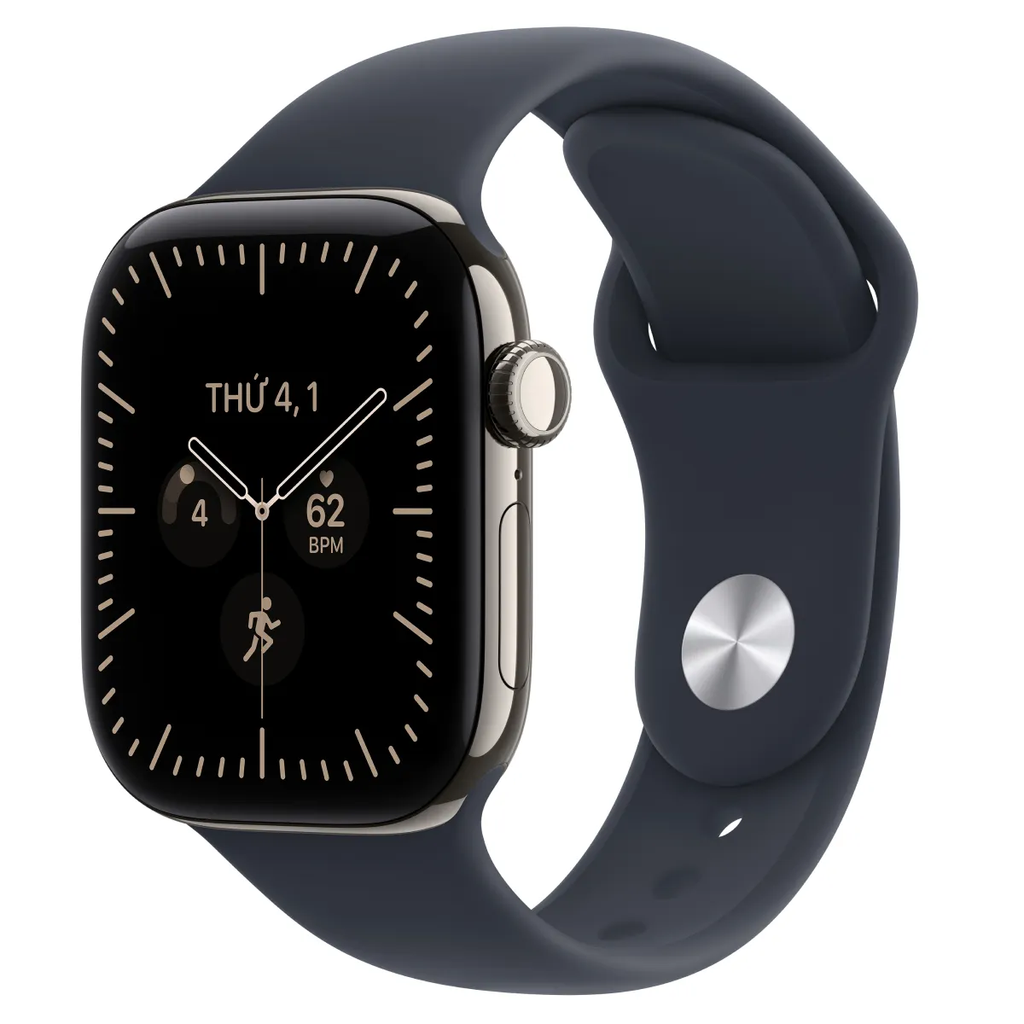 Apple Watch Series 12 46mm (5G) Viền Titan Dây Cao Su VN