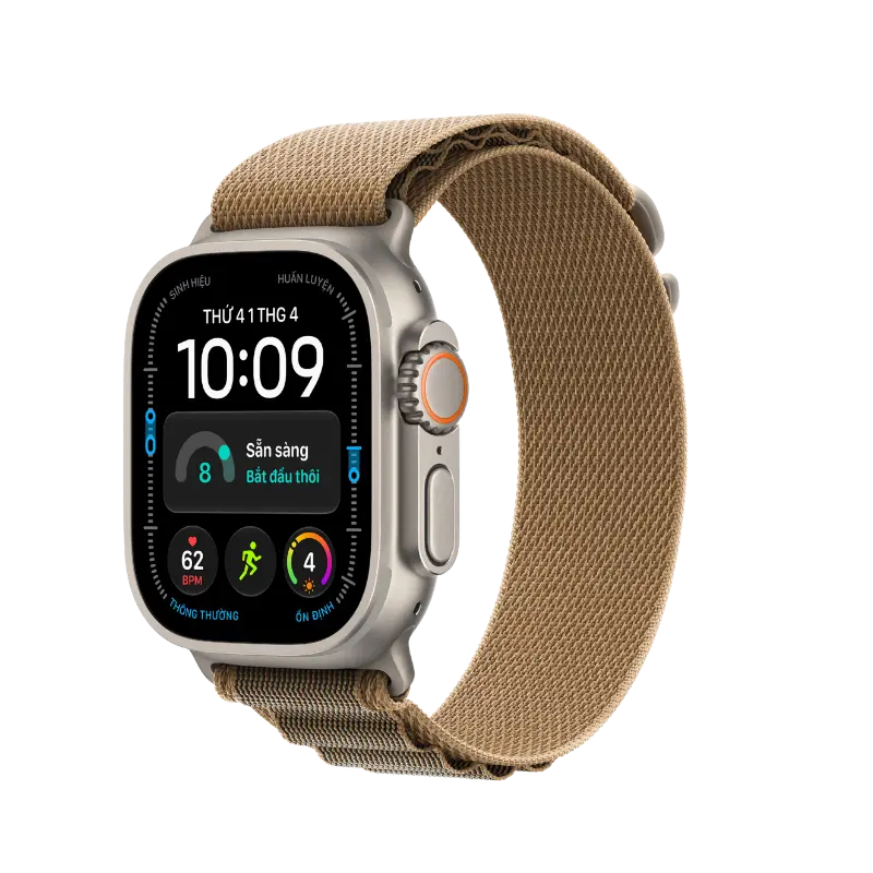Apple Watch Ultra 4 49mm 5G Viền Titan Dây Alpine chính hãng VN