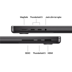 MacBook Pro M5 Max 14inch 18CPU/32GPU/36GB RAM/2TB Nhập Khẩu