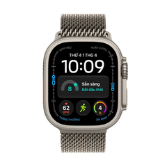 Apple Watch Ultra 4 49mm 5G Viền Titan Dây Milan chính hãng VN