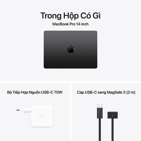 MacBook Pro M5 Max 14inch 18CPU/32GPU/36GB RAM/2TB Nhập Khẩu