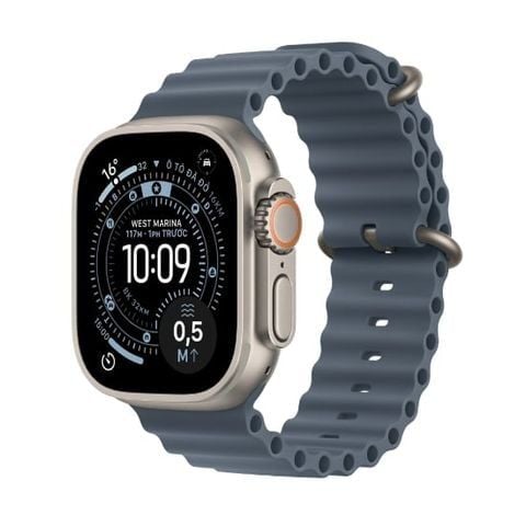 Apple Watch Ultra 3 (2025) 49mm 4G Viền Titan Dây Cao Su Nhập Khẩu