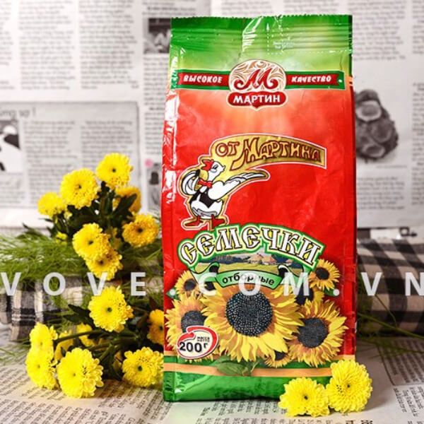  Hạt hướng dương Con vịt Martin Nga 200gr 