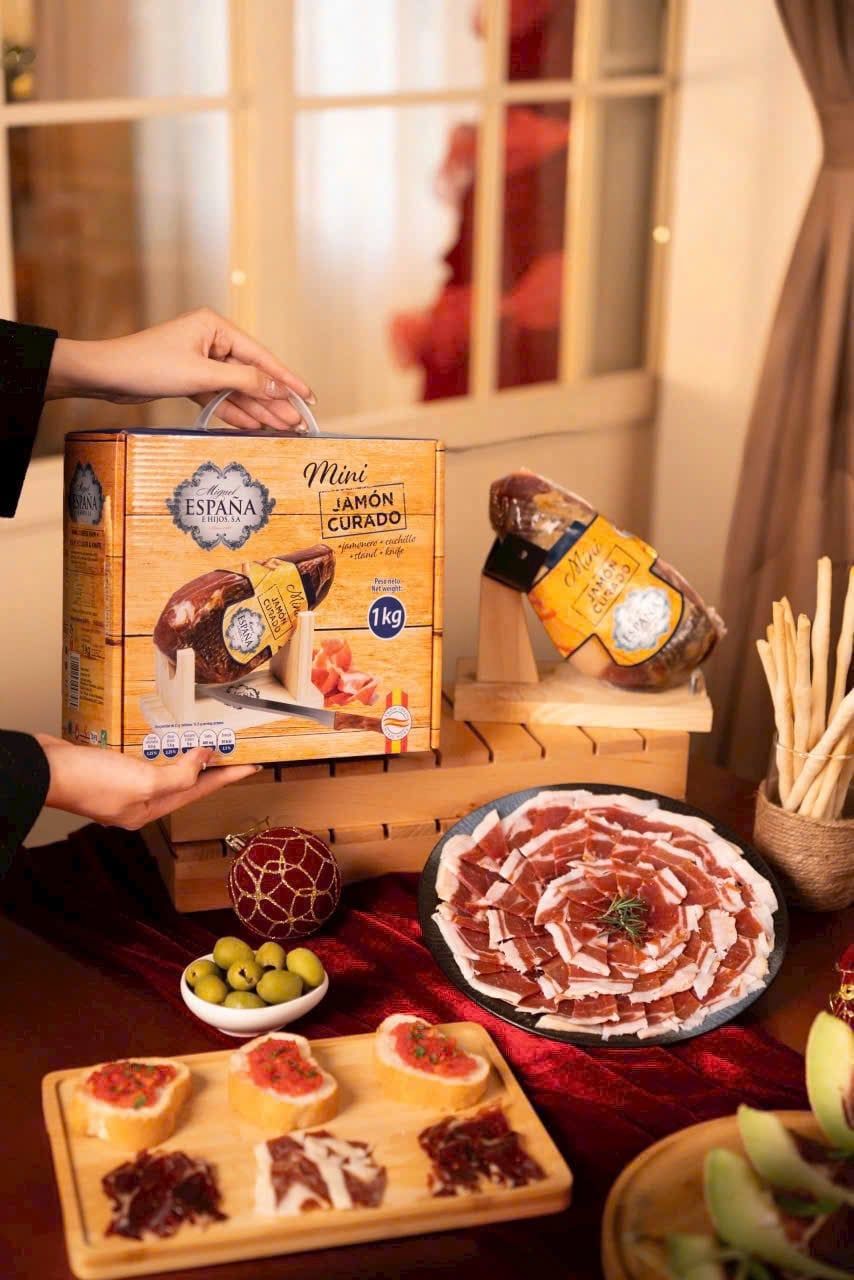  Đùi Heo Muối Espana Tây Ban Nha Mini 1kg 