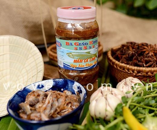 Mắm Cá Linh hiệu Bà Giáo Khỏe Châu Đốc 