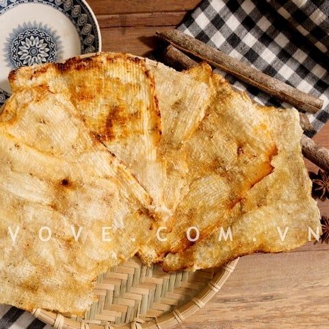  Khô cá Thiều Phú Quốc tẩm gia vi ăn liền, loại miếng cán ép 500gr 
