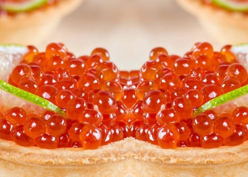  Trứng cá hồi đỏ Nga 220gr 