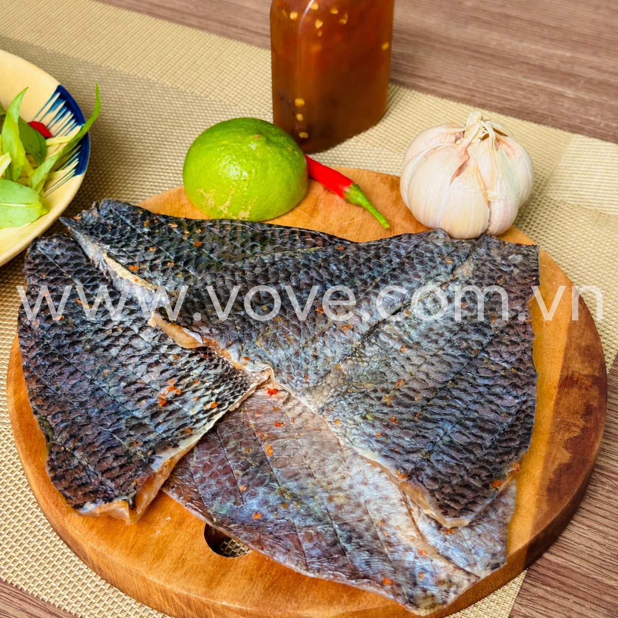  Khô cá rô phi không xương 