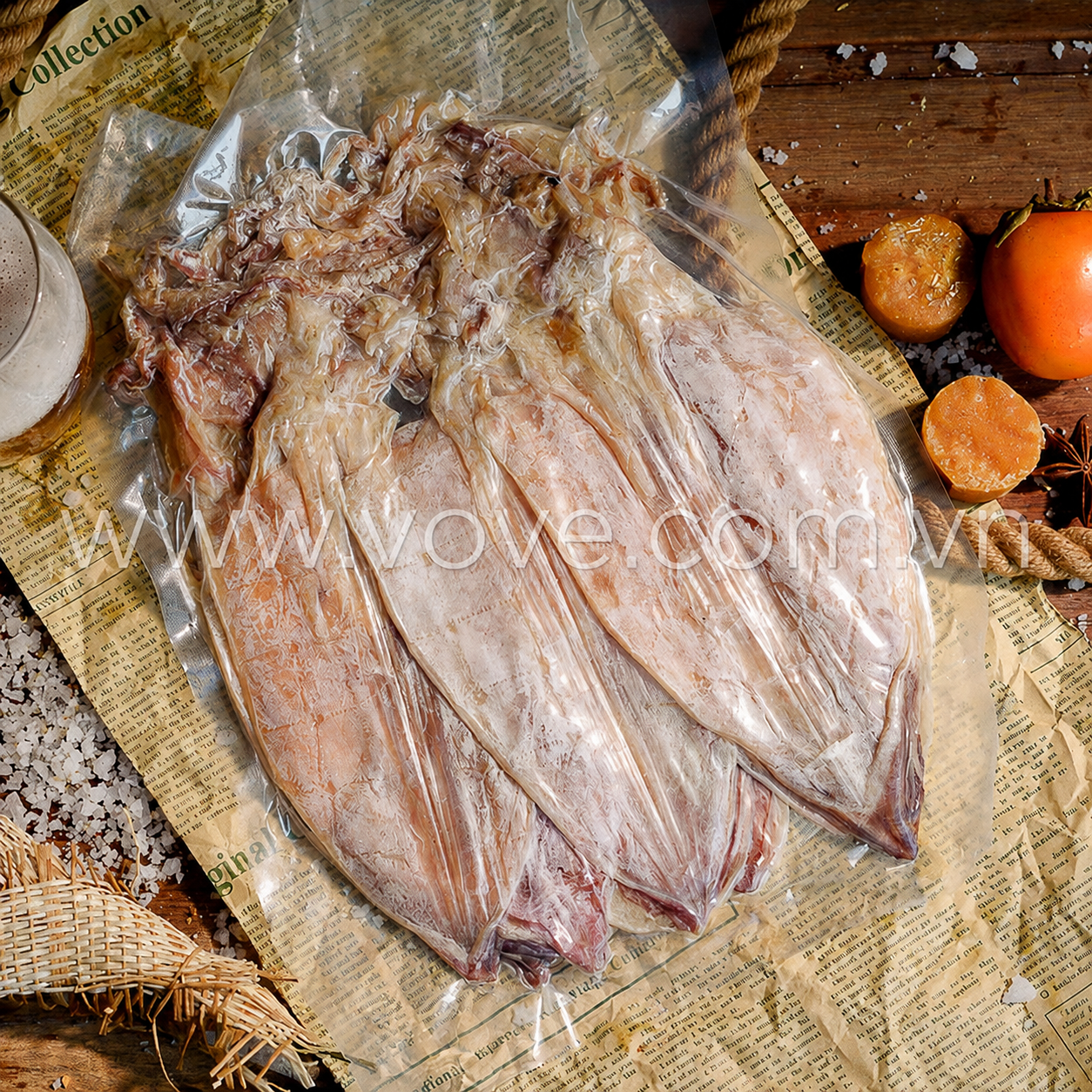  Khô Mực câu Phú Quốc loại 10-15 con/ kg 