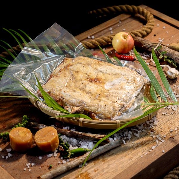  Khô cá Thiều Phú Quốc tẩm gia vi ăn liền, loại miếng cán ép 500gr 