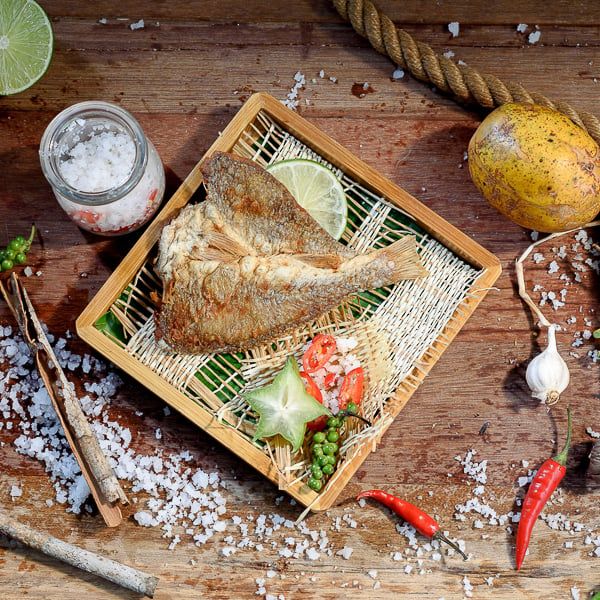  Khô cá Đù 1 nắng loại Xẻ, Lớn 1 kg 