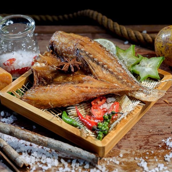  Khô cá Đù 1 nắng loại Xẻ, Lớn 1 kg 