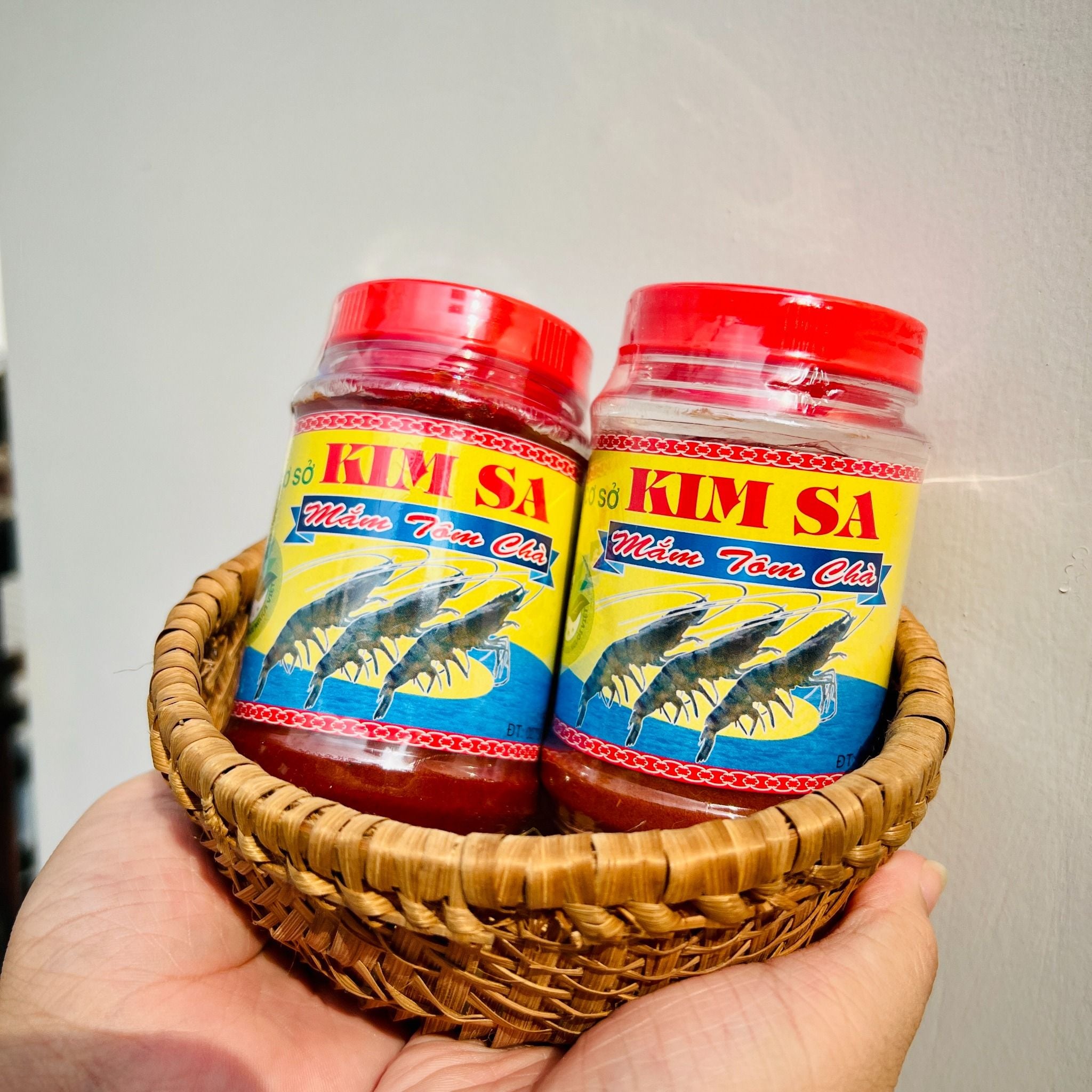  Mắm Tôm Chà Gò Công hiệu Kim Sa (mắm tiến vua) hủ 250gr 