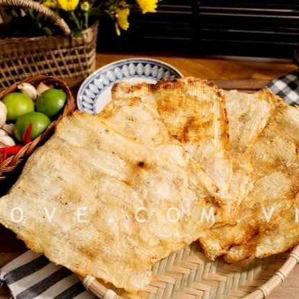  Khô cá Thiều Phú Quốc tẩm gia vi ăn liền, loại miếng cán ép 500gr 