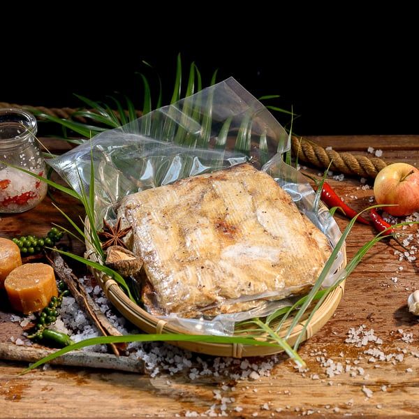  Khô cá Thiều Phú Quốc tẩm gia vi ăn liền, loại miếng cán ép 500gr 