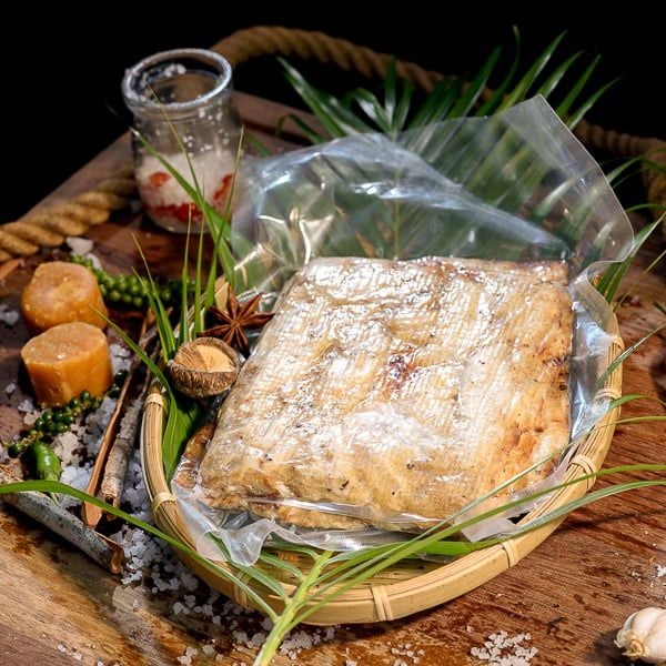  Khô cá Thiều Phú Quốc tẩm gia vi ăn liền, loại miếng cán ép 500gr 