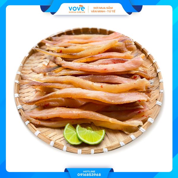 Kho Filefish Khô cá Lóc loại sợi file, ướp vừa ăn 500gr