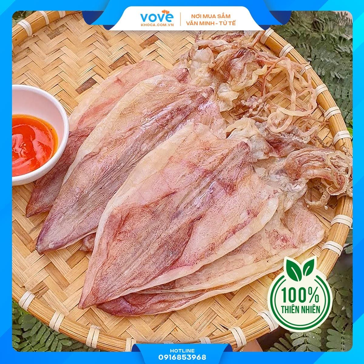  Khô Mực Phú Quốc loại 18-20 con/kg, 1kg 