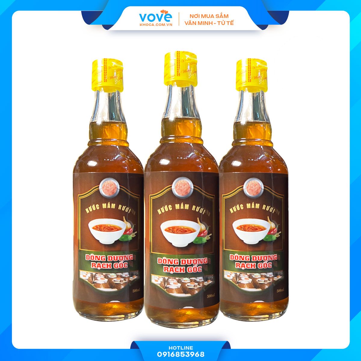 nuoc mam ruoi rach goc ca mau 500ml