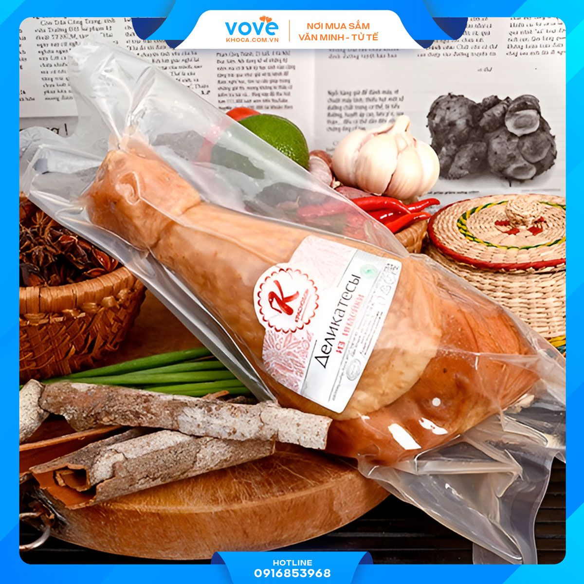  Đùi Ngỗng xông khói Nga 